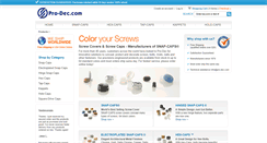Desktop Screenshot of pro-dec.com